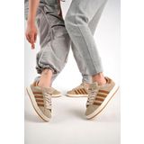 Freemax Spor Sneaker Ayakkabı Bej Kahve