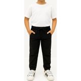 Freemen Erkek Çocuk Jogger Pantolon Keten Görünümlü Cepli Günlük Rahat Fit