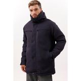 Freemen Erkek Polarlı Kürklü Su Ve Rüzgar Geçirmez Kapüşonlu Kışlık Mont & Kaban & Parka - - XL