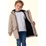Freemen Spor Erkek Spor Çocuk Kürklü Su Ve Rüzgar Geçirmez Kapüşonlu 3 Cep Mont & Kaban & Parka