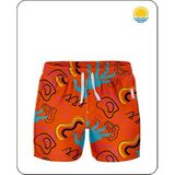 FREESIDE Aqua Vibe Deniz Şortu Turuncu