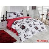 FREETEKS TEK KİŞİLİK İSTANBUL UYKU SETİ ŞEFFAF ÇANTALI