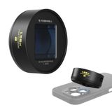 Freewell 1.55x Mavi Anamorfik Lens 17mm Mount iPhone ve Samsung ile Uyumlu - Ultra Geniş Görüşlü Sinematik Akıllı Telefon Lensi, Bilim Kurgu Mavi Flare ve Gelişmiş Video Kalitesi