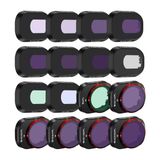 Freewell 16 Paket Mega ND, ND/PL, CPL, UV, Kar Sisi 1/4, Mini 4 Pro ile Uyumlu Işık Kirliliği Filtreleri