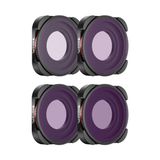 Freewell Hibrid ND/PL filtreler ile uyumlu GoPro Hero13/12/11/10/9 siyah parlak gün 4 paket ND4/PL, ND8/PL, ND16/PL, ND32/PL gelişmiş parlama azaltma ve ışık kontrolü