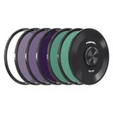 Freewell M2 Manyetik Hızlı Takas 5'li paket 82mm ND8, ND64, ND1000, CPL ve UV Filtreleri