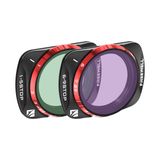 Freewell VND Filtreleri 2'li Paket Değişken ND 1-5 Durak, Osmo Pocket 3 için 6-9 Durdurma - Pozlamayı Gerçek Zamanlı Olarak Ayarlayın