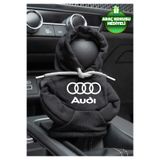Freeyez Audi Logo Siyah Beyaz Vites Hoodie Araç Vites Kıyafeti Vites Poları Oto Aksesuarı Vites Topuzu Sweat