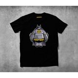 Freeyez Batmax Pamuklu Penye T-Shirt - Siyah