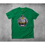 Freeyez Batmax Pamuklu Penye T-Shirt - Yeşil - 3XL