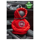 Freeyez Fiat Kırmızı Vites Hoodie Araç Vites Kıyafeti Vites Poları Oto Aksesuarı Vites Topuzu Sweatshirt