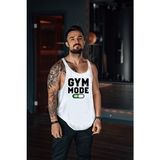 Freeyez Gym Mode On Kadın Sporcu Atleti Dokuma Kumaşlı Fitness Tank Top Hafif Tasarım - Beyaz - XS