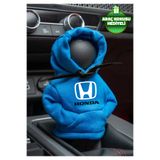 Freeyez Honda Logo Mavi Siyah Vites Hoodie Araç Vites Kıyafeti Vites Poları Oto Aksesuarı Vites Topuzu