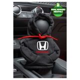 Freeyez Honda Logo Siyah Kırmızı Vites Hoodie Araç Vites Kıyafeti Vites Poları Oto Aksesuarı Vites Topuzu