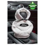 Freeyez . Logo Beyaz Vites Hoodie Araç Vites Kıyafeti Vites Poları Oto Aksesuarı Vites Topuzu Sweat