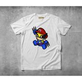 Freeyez Mario Wolverine Pamuklu Penye T-Shirt - Renkli