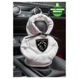 Freeyez Peugeot Simge Beyaz Vites Hoodie Araç Vites Kıyafeti Vites Poları Oto Aksesuarı Vites Topuzu Sweat