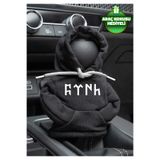 Freeyez Tengri FTNH Türk Siyah Vites Hoodie Araç Vites Kıyafeti Vites Poları Oto Aksesuarı Vites Topuzu