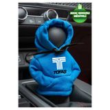 Freeyez Tofaş Mavi Siyah Vites Hoodie Araç Vites Kıyafeti Vites Poları Oto Aksesuarı Vites Topuzu Sweat