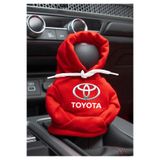 Freeyez Toyota Kırmızı Beyaz Vites Hoodie Araç Vites Kıyafeti Vites Poları Oto Aksesuarı Vites Topuzu