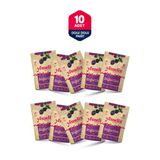 Freeze Dried 10'Lu Dolu Dolu Paket Böğürtlen Kuru Meyve Cipsi - Dondurularak Kurutulmuş Böğürtlen 15Gx10