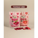 Freeze Dried Dryni Frambuaz + Çilek Set - 2 Adet