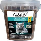Freeze Dried Kedi Ödül Maması - Tavuk Ciğer Kova Ambalaj 80 gr