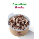 Freeze Dried Tiramisu – Kurutulmuş Çıtır Tiramisu Küpleri, Kahveli Kakaolu Atıştırmalık