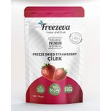 Freezeva Dondurularak Kurutulmuş Dilim Çilek 15 Gr Freeze Dried Çilek - Çilek Kuru Meyve Cipsi 15 G