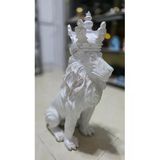 Frefly Beyaz Renk Aslan Kral Biblo 78 Cm Boy