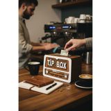 FREFLY Nostalji Radyo Görünümlü Kumbara Tip Box Bahşiş Kutusu kmb054679