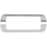 Frefly Store 10 Adet Alperen 128 mm Düz Mobilya Mutfak Dolabı Çekmece Dolap Kapak Kulpu Kulbu Krom Metal Kulp - 00-Siyah - Beyaz