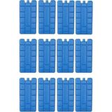 Frefly Store 12 Adet 400ML Buz Aküsü, Uzun Süre Soğutma Özellikli Termal Kaset - Acı Yeşil