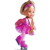 Frefly Store 12 cm Boyutunda Pembe Kostümlü Buz Pateni Eğlencesi Figürü