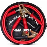 Frefly Store 1200 Amper Akü Takviye Kablosu, 2.3 Metre Uzunluk, Güçlü Timsah Kıskaçlı
