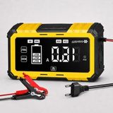 Frefly Store 12V-16A / 24V-8A Akıllı Hızlı Akü Şarj Cihazı, Lifepo4 ve Jel Destekli