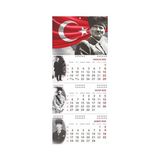 Frefly Store 2025 Atatürk Gemici Duvar Takvimi - Ayyıldız - 41 Delft Blue