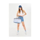 Frefly Store 22 Litre Piknik/kamp Çantası Sepeti. Termal Termos Çanta (Sıcak-Soğuk Koruma Sağlar) Roza - Ahşap