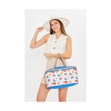 Frefly Store 22 Litre Piknik/kamp Çantası Sepeti. Termal Termos Çanta (Sıcak-Soğuk Koruma Sağlar) Verona - Ahşap