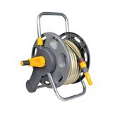 Frefly Store 2477H Duvarda ve Yerde Kullanılabilen 50 M Hortumlu 60 M Kapasiteli Hortum Toplama Sarma Makara Seti
