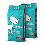 Frefly Store 2X10KG Okyanus Esintisi Kokulu Topaklanan Kedi Kumu