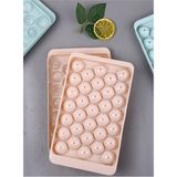 Frefly Store 33 Hazneli Pürüzsüz Küre Buz Kalıbı 17-10 cm Buzluk - 1 m