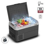 Frefly Store 40 Litre Kompresörlü Oto Buzdolabı, 12/24 Volt, Taşınabilir Kullanım