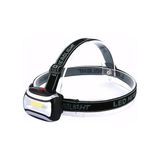 Frefly Store 500 Lümen Pilli LED Kafa Feneri – Şarjlı ve Ayarlanabilir Baş Bandı, Güçlü Cob LED Kafa Lambası, Eller Ser Kullanım, Kamp, Balıkçılık, Avcılık, Yürüyüş, Tar Vb Aktiviteler Kafa Işığı [ A+++]