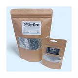 Frefly Store 500GR Glitter Gümüş Sim Tozu Iri Taneli Chunky – Epoksi, Boya, Resin Art, Mum, Nail Art,dekorasyon Toz Sim (Profesyonel Boy)