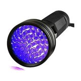 Frefly Store 51 LED Mor Işık Uv El Feneri Ultraviyole Blacklight