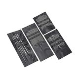 Frefly Store 55 Adet Büyük Gözlü El Dikiş Iğnesi Büyük Göz Dikiş Iğnesi Seti Metal Crewel Iğne Kör Iğne Kumaş Yorgan Onarım Nakış Dikiş Çapraz Dikiş Boncuk El Sanatı, Çeşitli Boyut - 41 Delft Blue