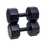 Frefly Store 6 Adet X2 Dambıl Seti - 12 kg Siyah