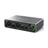 Frefly Store 60 Db Pro-Preamp, 24BIT/192KHZ, Pc ve Akıllı Telefon Için Çift USB Arayüzü, Ev Kaydı Için Yönlendirme Yazılımı, Müzik Prodüksiyonu, Gitar, Podcast, Akış (PS22) ile Pc Için USB Ses Arabirimi