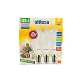 Frefly Store 8.5W LED Mum Ampul - E14 Duy, 810 Lümen, 3000K Sarı Işık, 3'lü Paket